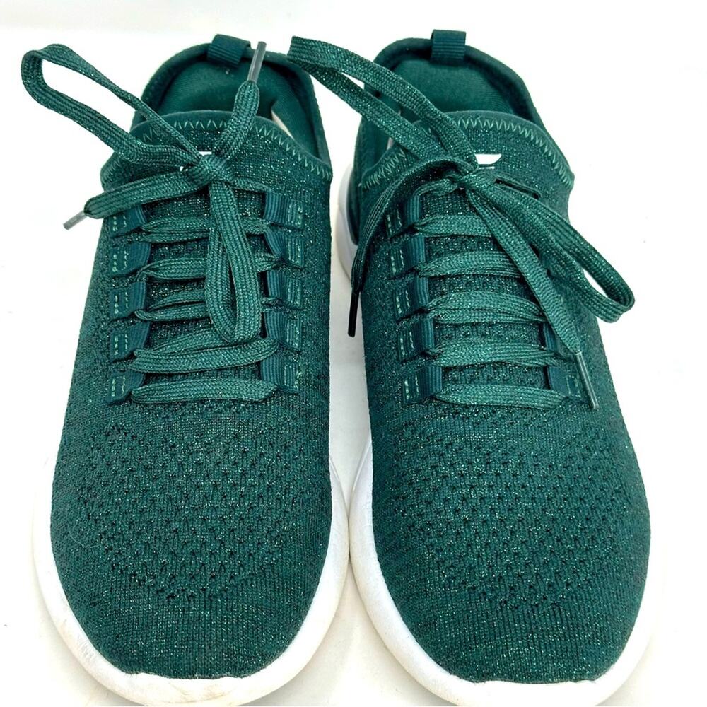Fabletics The Everthing Sneaker Sparkling Forest Green - LIGHTWEIGHT